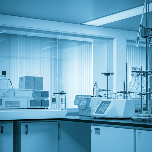 Modern pharmaceutical laboratory